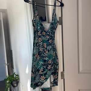 Tropical mini dress